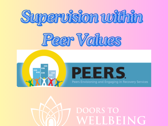 Supervision within Peer Values