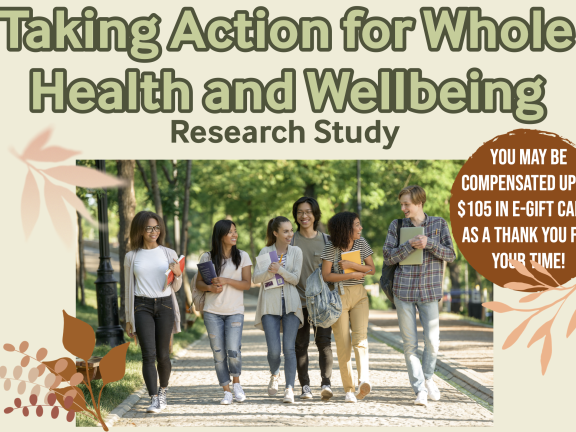 Taking Action for College Students Research Study