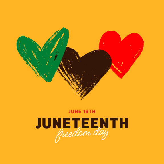 Hearts for Juneteenth