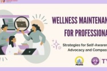 Creating Cultures of Wellness for Peer Professionals