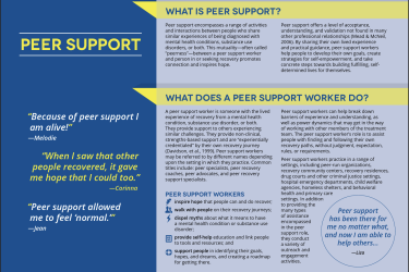 What is peer support