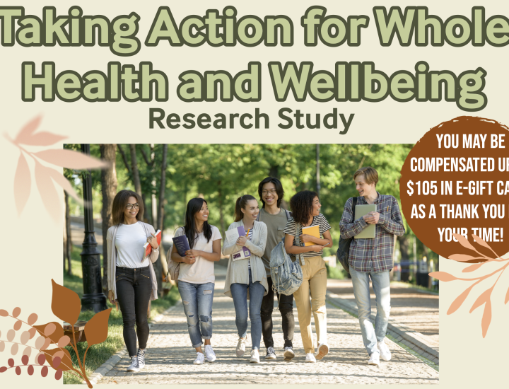 Taking Action for College Students Research Study